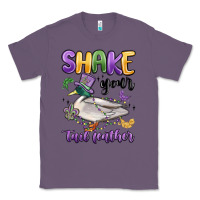Lavender shake your tail feather mardi gras Classic Tee - MaliasSmallBusiness