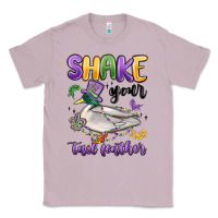 Lilac shake your tail feather mardi gras Classic Tee - MaliasSmallBusiness