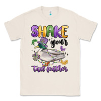 Natural shake your tail feather mardi gras Classic Tee - MaliasSmallBusiness