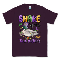 Plum shake your tail feather mardi gras Classic Tee - MaliasSmallBusiness
