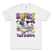 White shake your tail feather mardi gras Classic Tee - MaliasSmallBusiness