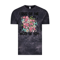 Cloud Black less of me more of him Vintage Tee - MaliasSmallBusiness