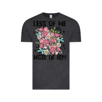 Vintage Black less of me more of him Vintage Tee - MaliasSmallBusiness