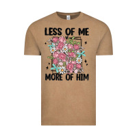 Vintage Coffee less of me more of him Vintage Tee - MaliasSmallBusiness