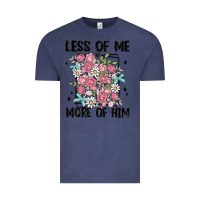 Vintage Denim less of me more of him Vintage Tee - MaliasSmallBusiness