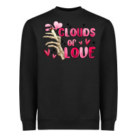 Black clouds of love Heavyweight Sweatshirt - MaliasSmallBusiness