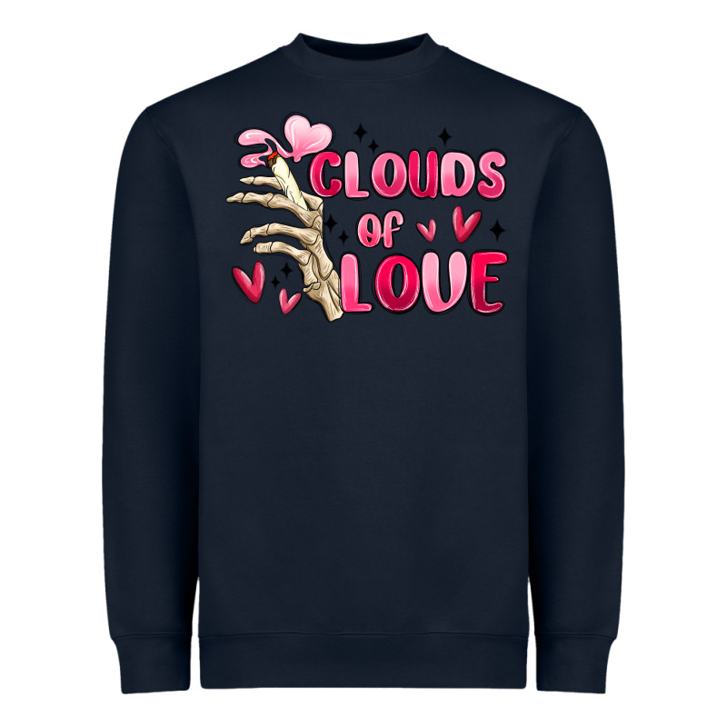 Clouds Of Love Heavyweight Sweatshirt by MaliasSmallBusiness | Teevron