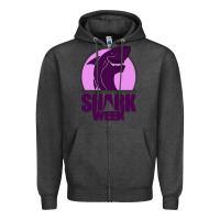 Shark Week Zipper Hoodie | Teevron
