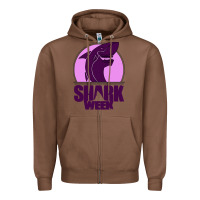 Chestnut shark Week Zipper Hoodie - Bettercallsaul