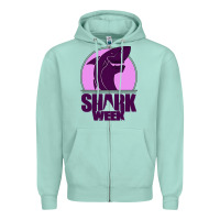 Seafoam shark Week Zipper Hoodie - Bettercallsaul