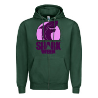 Sports Green shark Week Zipper Hoodie - Bettercallsaul