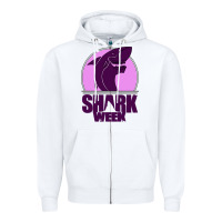 White shark Week Zipper Hoodie - Bettercallsaul