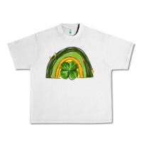 Lunar Rock st patrick s day shamrock rainbow Urban Heavy Tee - MaliasSmallBusiness