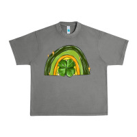 Tornado st patrick s day shamrock rainbow Urban Heavy Tee - MaliasSmallBusiness