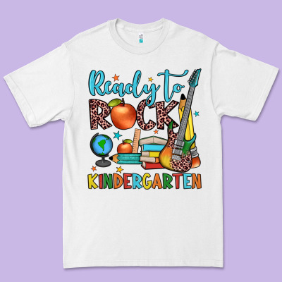 Ready To Rock Kindergarten Premium Tee Designed By Jahusdesignshop