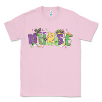 Bubblegum Pink nurse mardi gras Classic Tee - MaliasSmallBusiness
