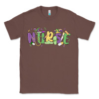 Chestnut nurse mardi gras Classic Tee - MaliasSmallBusiness