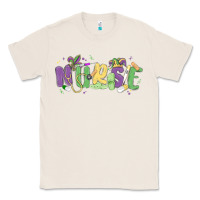 Natural nurse mardi gras Classic Tee - MaliasSmallBusiness
