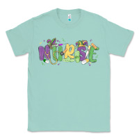 Seafoam nurse mardi gras Classic Tee - MaliasSmallBusiness