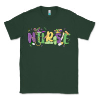 Sports Green nurse mardi gras Classic Tee - MaliasSmallBusiness