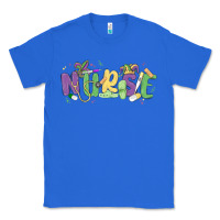True Royal nurse mardi gras Classic Tee - MaliasSmallBusiness