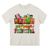 Cream nacho average principal Heavy Core Tee - AdoDesignShop