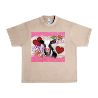 French Oak lotus heart cow valentine Urban Heavy Tee - AdoDesignShop