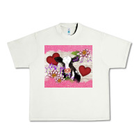 Pistachio lotus heart cow valentine Urban Heavy Tee - AdoDesignShop