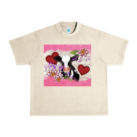 Sandshell lotus heart cow valentine Urban Heavy Tee - AdoDesignShop