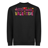 Black little miss valentine Heavyweight Sweatshirt - NancyCooperArtShop
