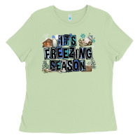 Matcha It's Freezing Season Ladies Tee - FaDigitalArtStudio