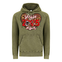 Vintage Olive senior 2025 mom football Vintage Hoodie - MaliasSmallBusiness