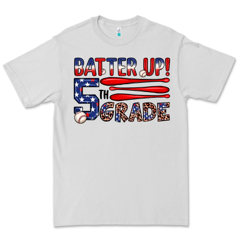 Batter Up 5th Grade Premium Tee by JahusDesignShop | Teevron