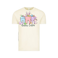 Vintage Arctic happy easter teeth Vintage Tee - MaliasSmallBusiness