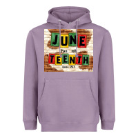 Lavender juneteenth free ish since 1865 Heavyweight Hoodie - TumblerDesignByShophia