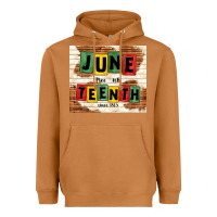 Meerkat juneteenth free ish since 1865 Heavyweight Hoodie - TumblerDesignByShophia