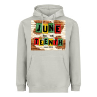 Moon Dust juneteenth free ish since 1865 Heavyweight Hoodie - TumblerDesignByShophia