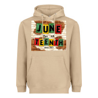 Mushroom juneteenth free ish since 1865 Heavyweight Hoodie - TumblerDesignByShophia