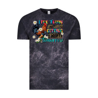 Cloud Black live today like fried tomorrow Vintage Tee - JahusDesignShop