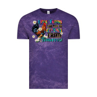 Cloud Purple live today like fried tomorrow Vintage Tee - JahusDesignShop