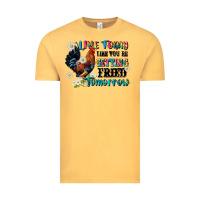 Vintage Mustard live today like fried tomorrow Vintage Tee - JahusDesignShop