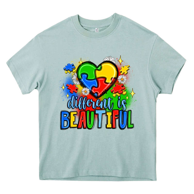 Different Is Beautiful Heavy Core Tee by JahusDesignShop | Teevron