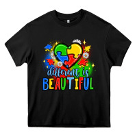 Black different is beautiful Heavy Core Tee - JahusDesignShop