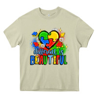 Mossy different is beautiful Heavy Core Tee - JahusDesignShop