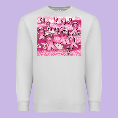 Ribbon Premium Sweatshirt Designed By Cowgirlartshop