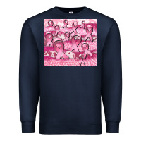 Navy ribbon Premium Sweatshirt - CowGirlArtShop
