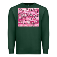 Sports Green ribbon Premium Sweatshirt - CowGirlArtShop