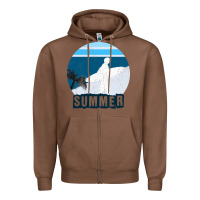 Chestnut Summer Surf Zipper Hoodie - Bettercallsaul