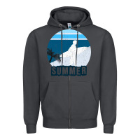 Smoke Summer Surf Zipper Hoodie - Bettercallsaul