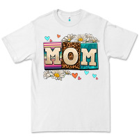 White daisy mom Premium Tee - AdoDesignShop
